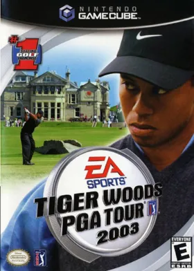 Tiger Woods PGA Tour 2003 box cover front